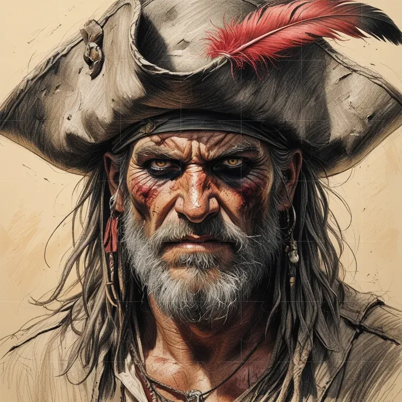 Realistic Pencil Sketch Illustrations