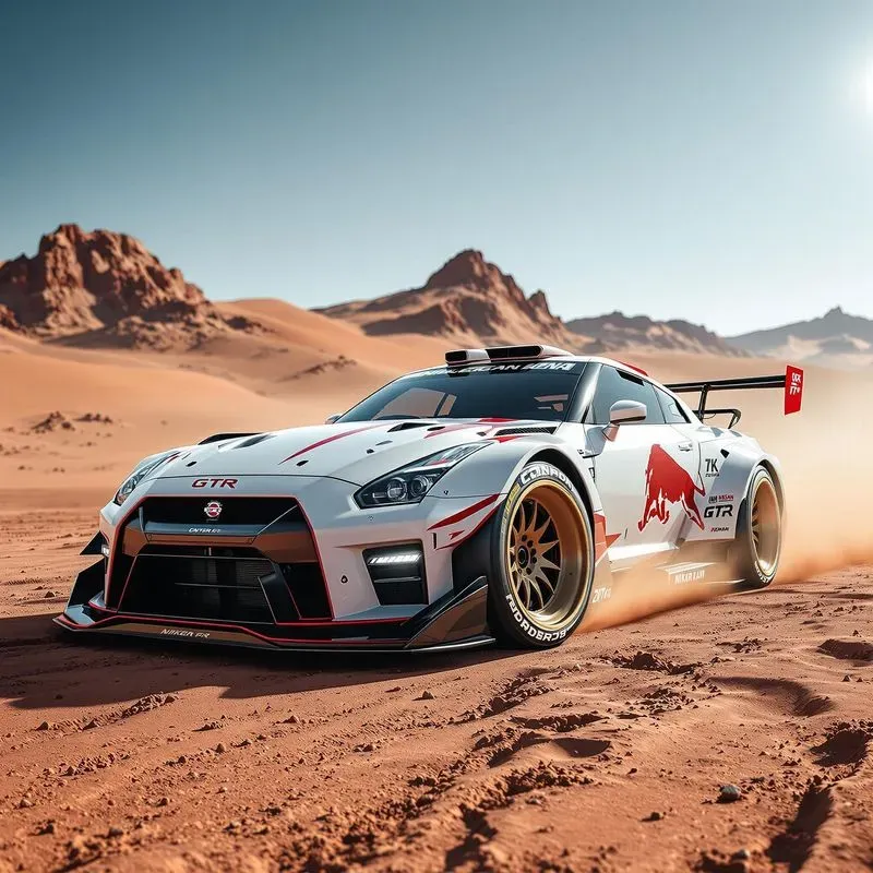 Sports Ars Stylized Like Dakar Racing