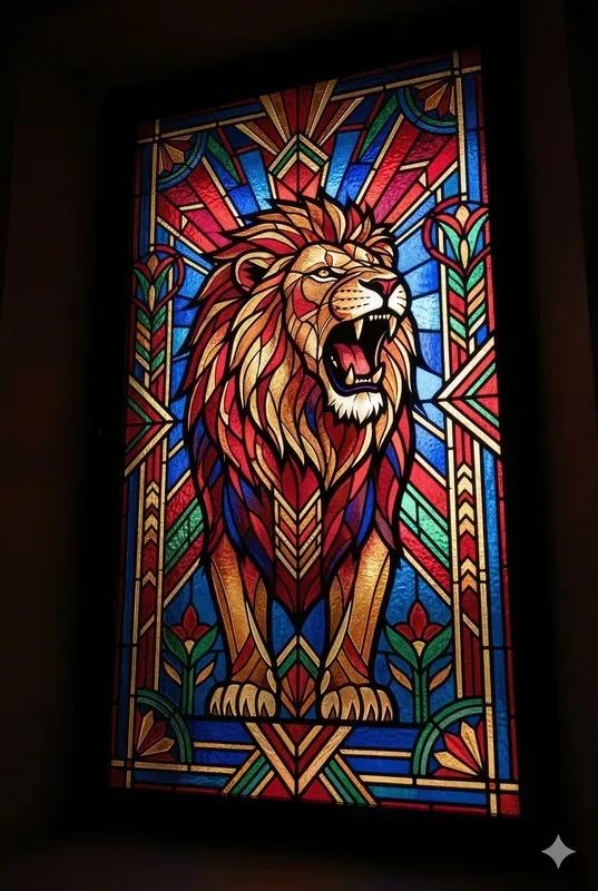 Intricate Stained Glass Art