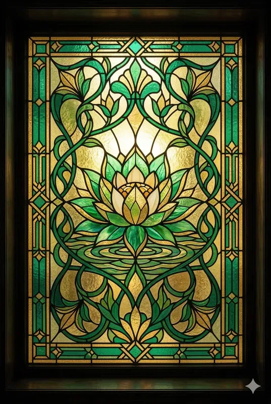 Intricate Stained Glass Art