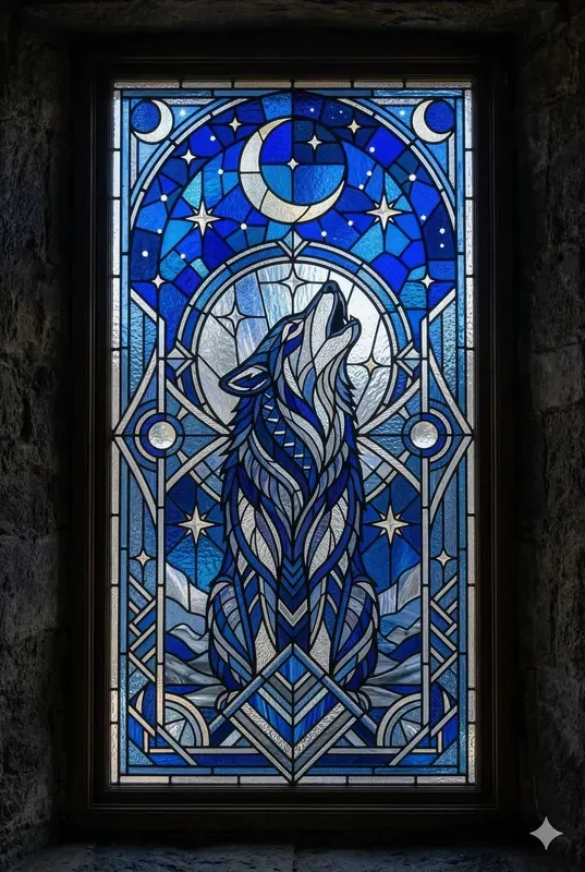 Intricate Stained Glass Art