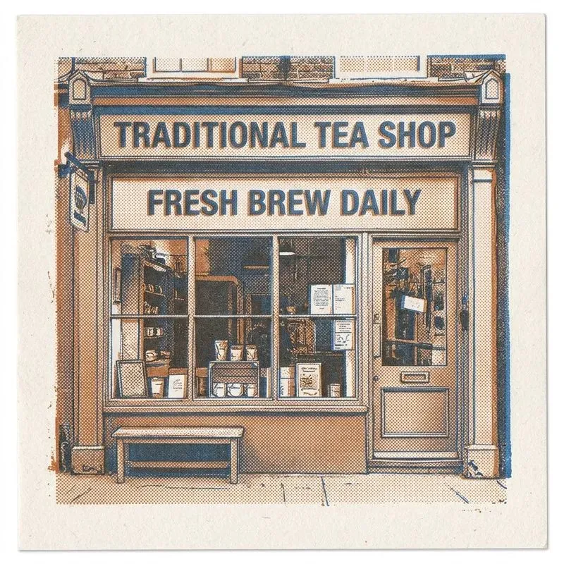 Photos To Risograph Prints