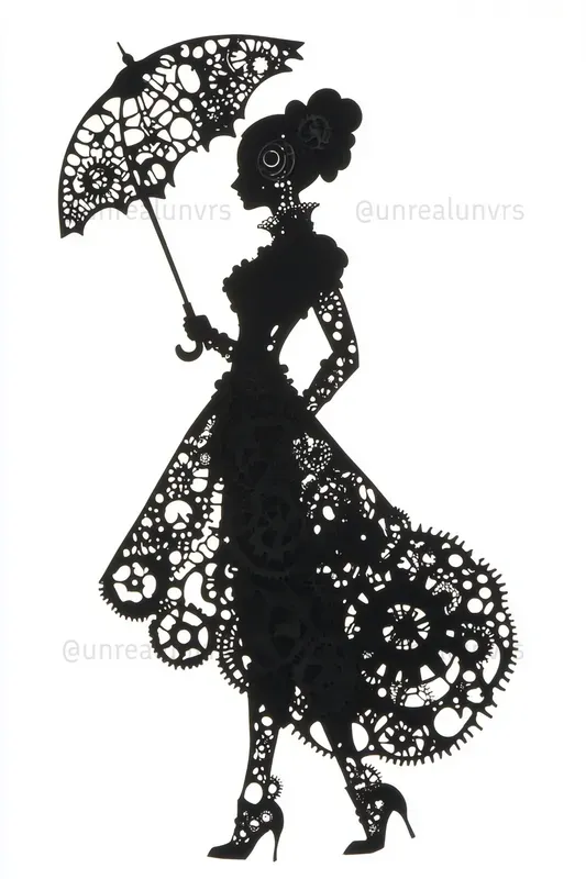 Steampunk Puppet Silhouette Packs