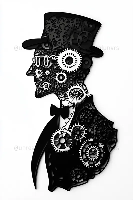 Steampunk Puppet Silhouette Packs