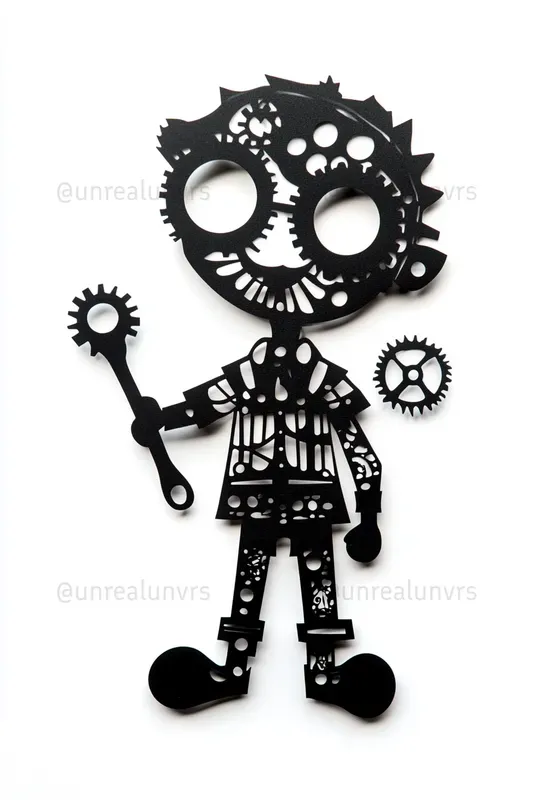 Steampunk Puppet Silhouette Packs