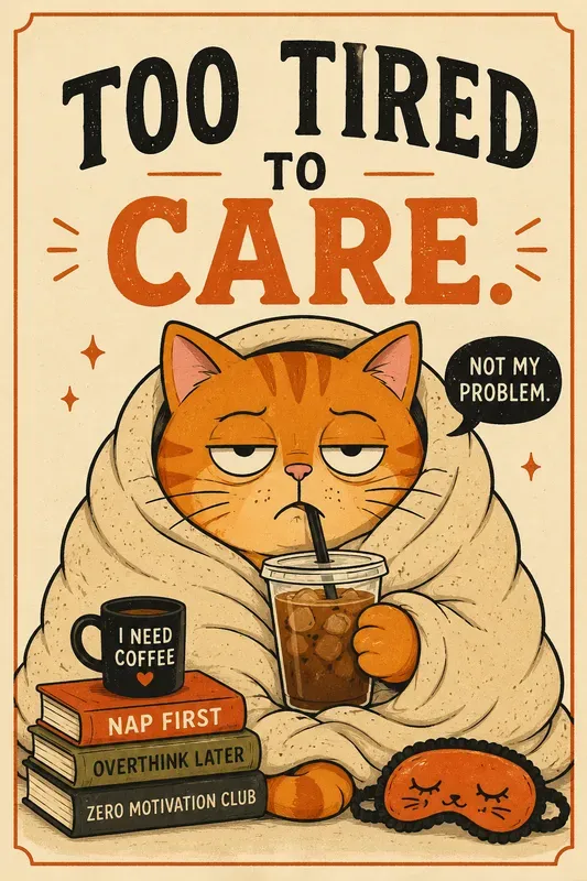 Retro Sarcastic Animal Posters