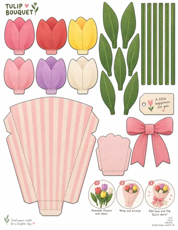 DIY Paper Bouquet Kits
