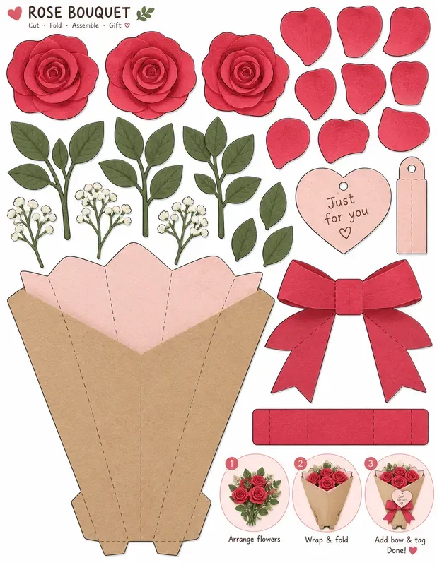 DIY Paper Bouquet Kits