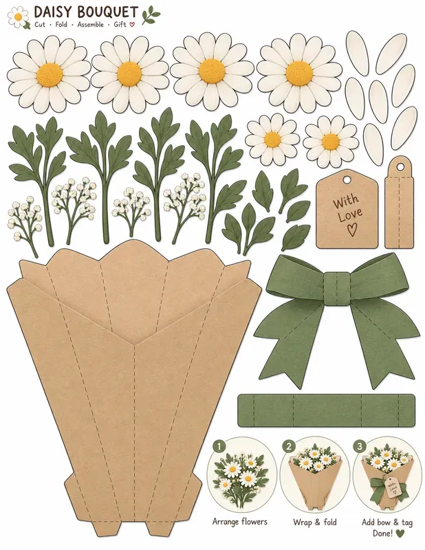 DIY Paper Bouquet Kits