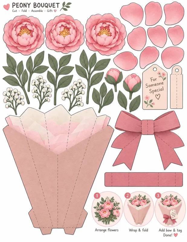 DIY Paper Bouquet Kits