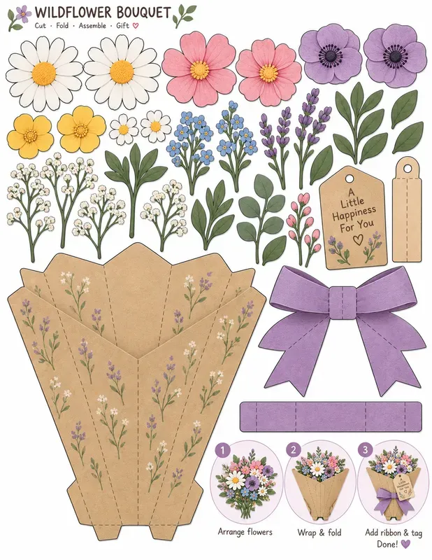 DIY Paper Bouquet Kits