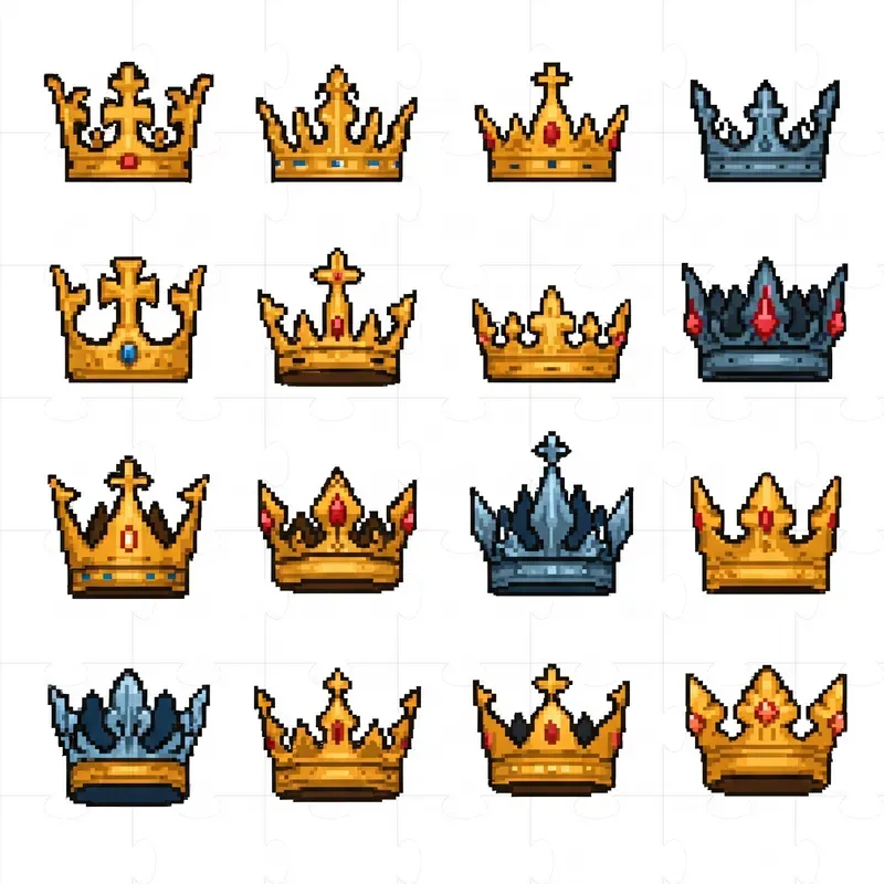 Pixel Art Medieval Item Collections