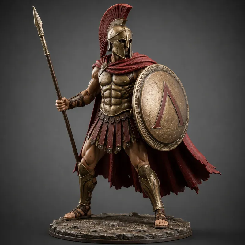 Historical Warrior Toy Figure Gens
