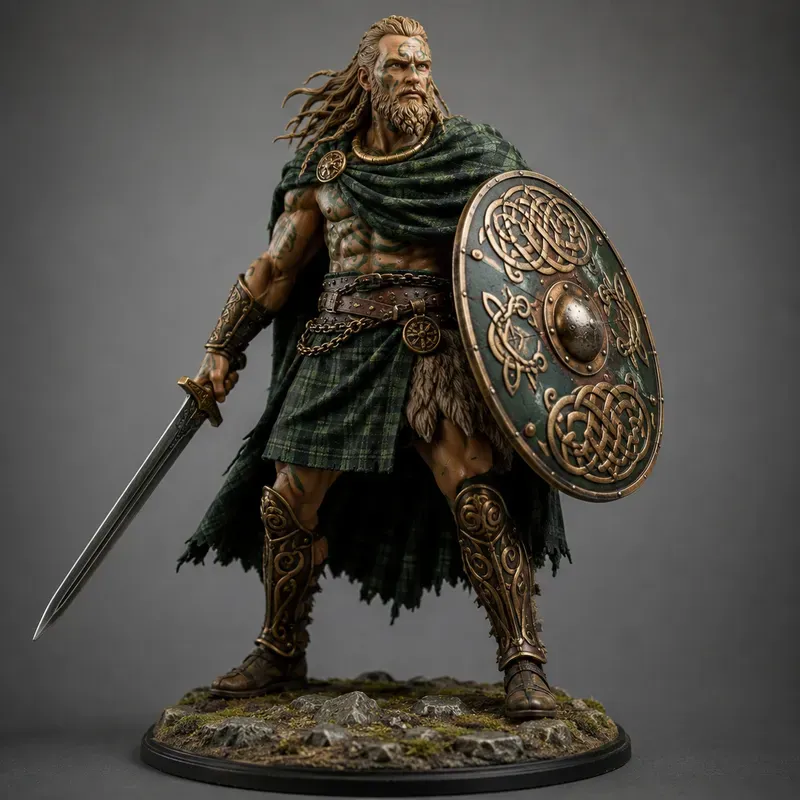 Historical Warrior Toy Figure Gens
