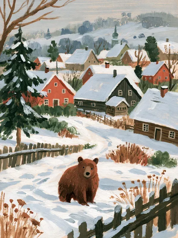 Gouache Childrens Book Illustrations