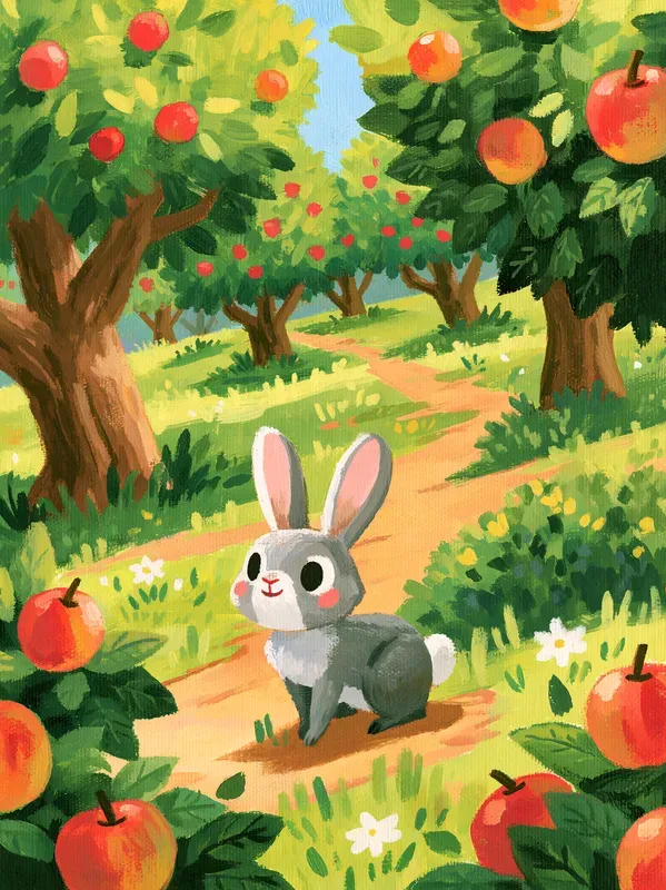 Gouache Childrens Book Illustrations