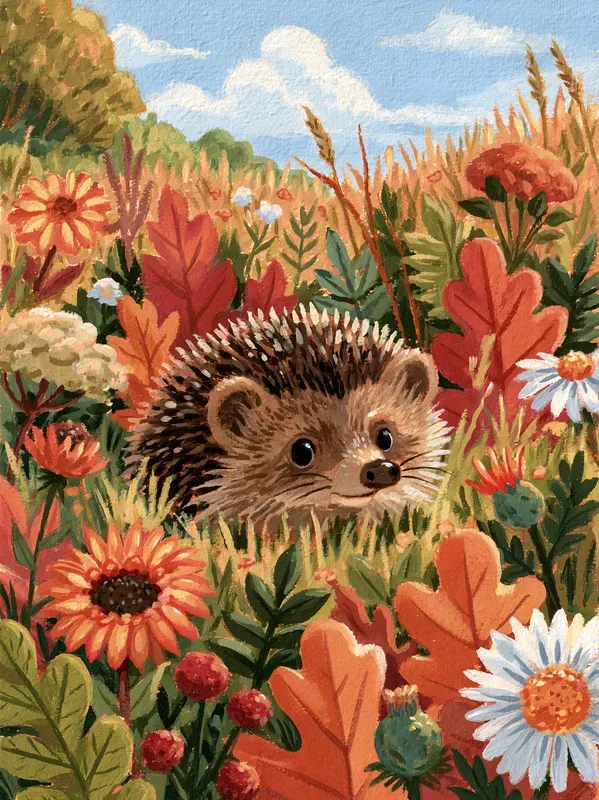 Gouache Childrens Book Illustrations