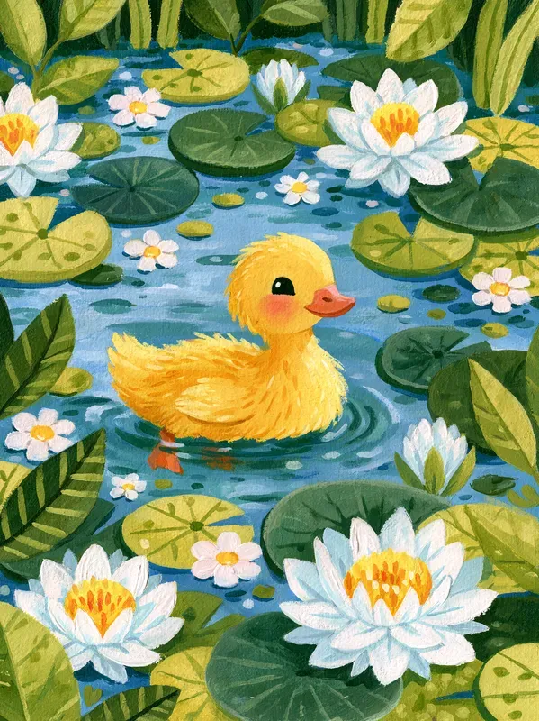 Gouache Childrens Book Illustrations