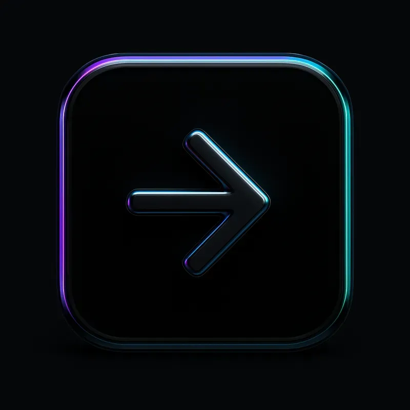 Futuristic 3D Icons
