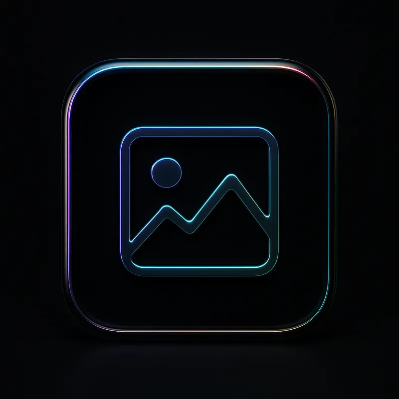 Futuristic 3D Icons