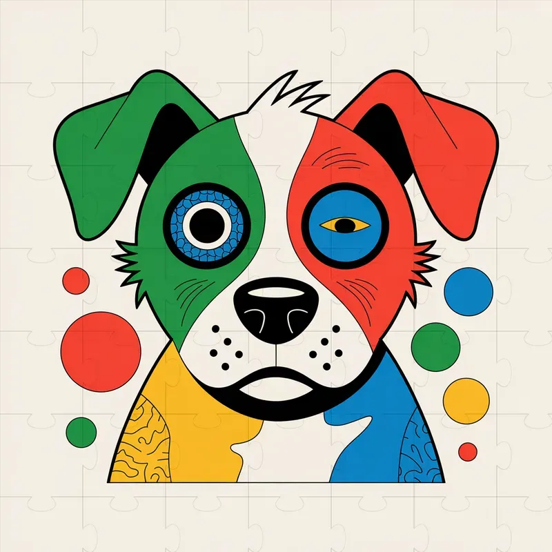 Abstract Comic Strip Characters Packs