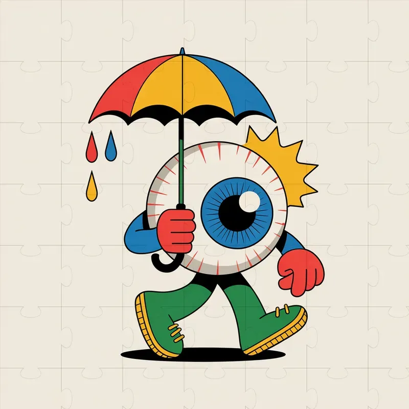 Abstract Comic Strip Characters Packs