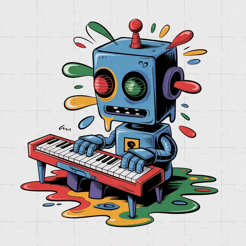 Abstract Comic Strip Characters Packs