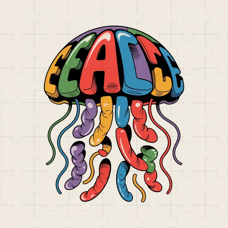 Abstract Comic Strip Characters Packs