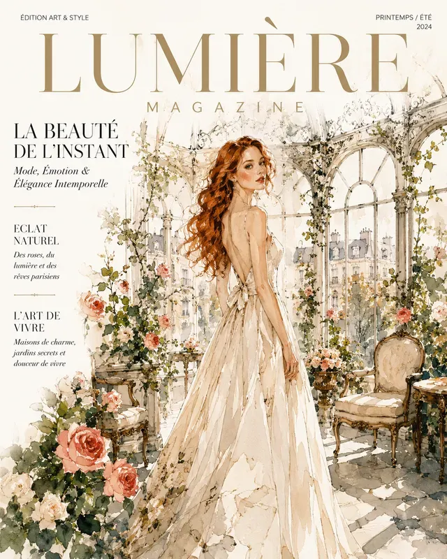 Watercolor Fashion Covers