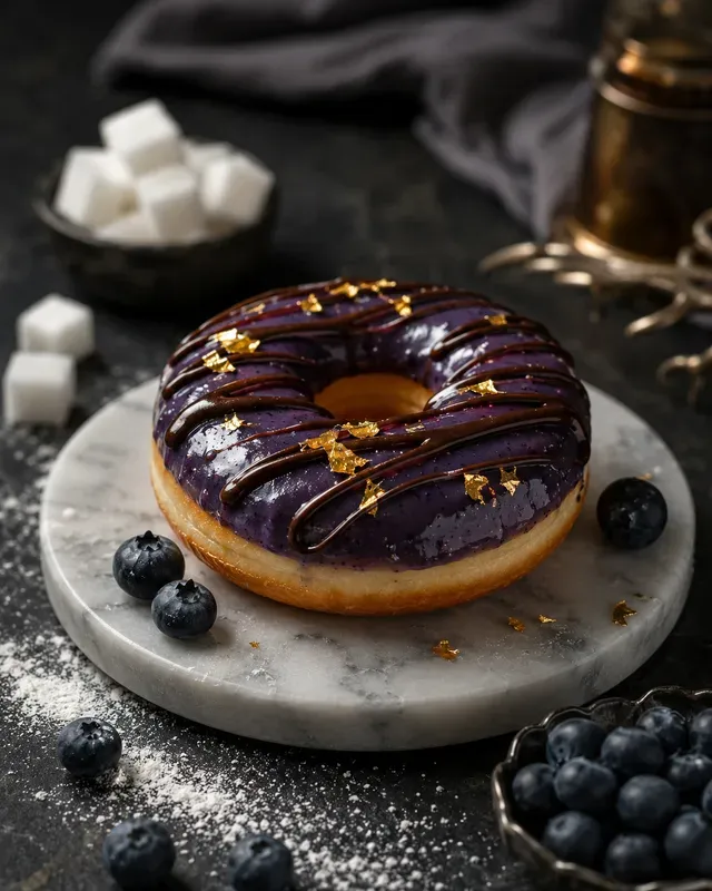 Ultra Realistic Luxury Donut Photography