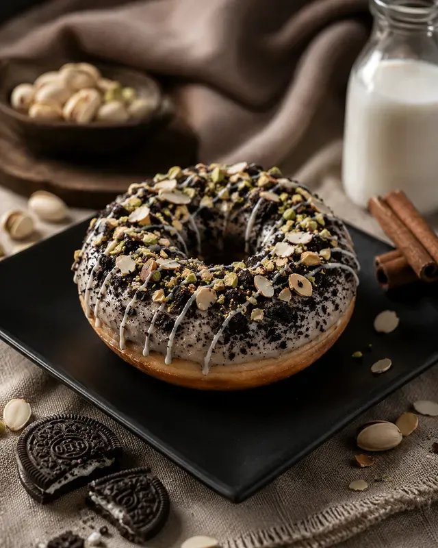Ultra Realistic Luxury Donut Photography