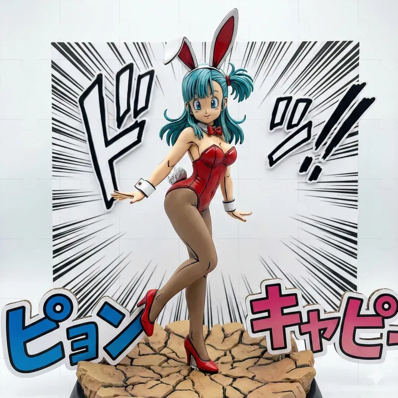 Figures From Dragon Ball Z With Katakana