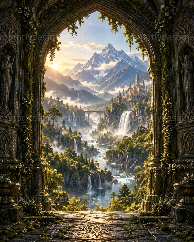 Cinematic Archway Vistas