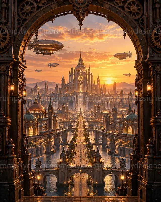 Cinematic Archway Vistas