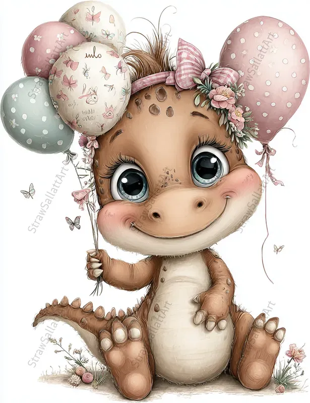 Birthday Character Tshirt Clipart Designs