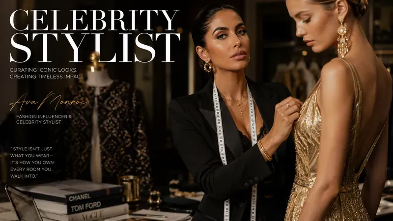 Cinematic Fashion Influencer Portraits