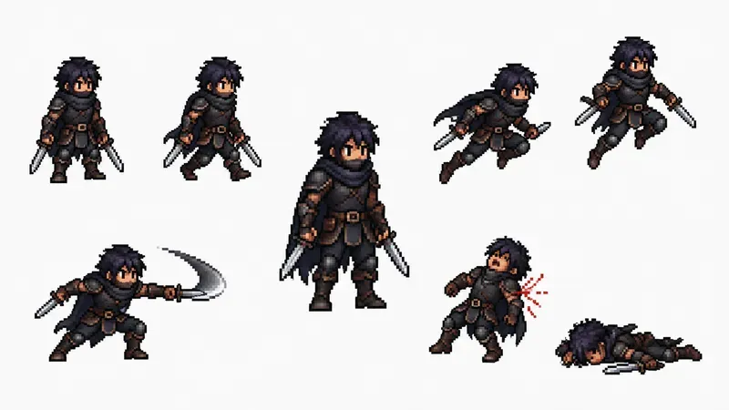 8bit RPG Action Sheet Generator