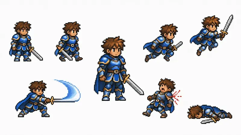 8bit RPG Action Sheet Generator