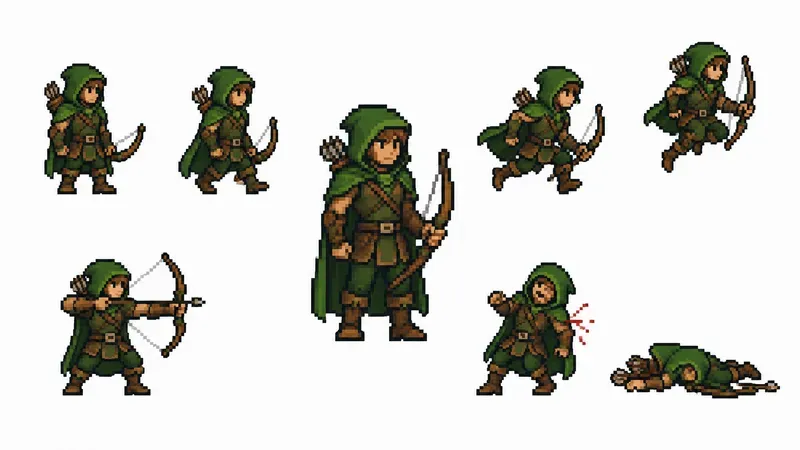 8bit RPG Action Sheet Generator