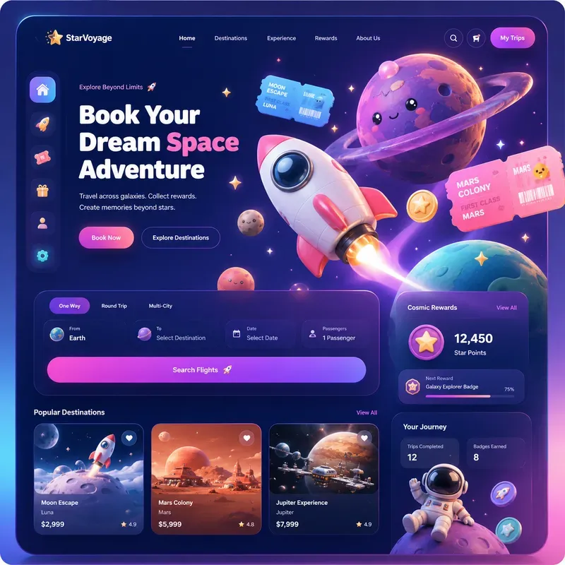 Premium 3D UI Packs