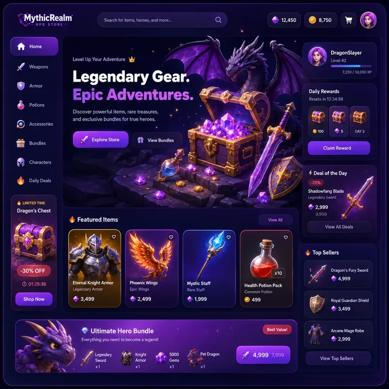 Premium 3D UI Packs