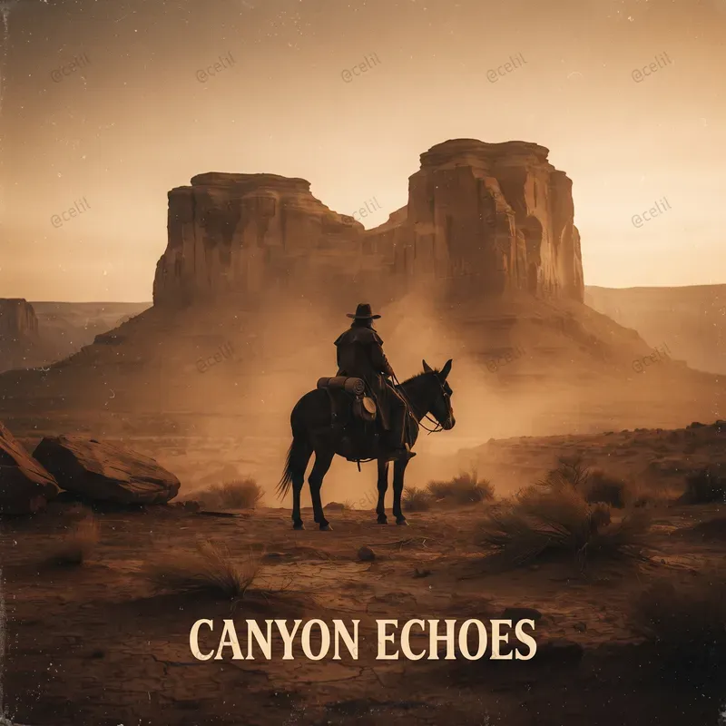 Cinematic Dusty Western Pod Art
