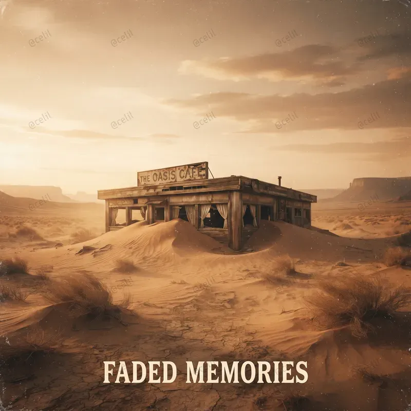 Cinematic Dusty Western Pod Art