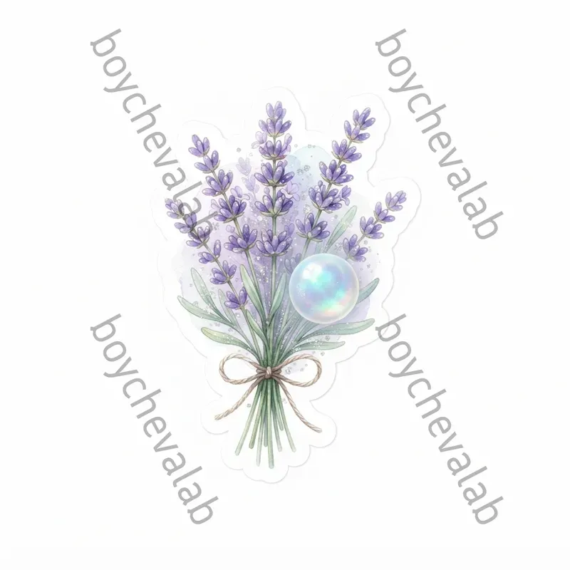 Watercolor Botanical Stickers