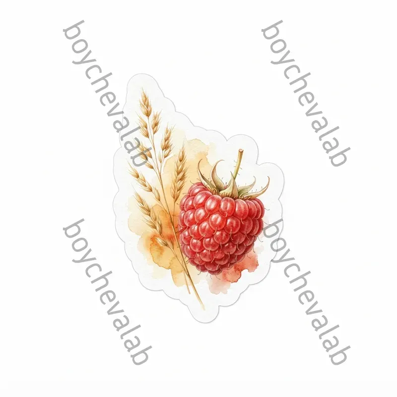 Watercolor Botanical Stickers