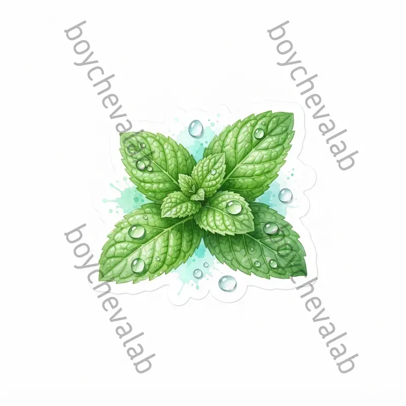 Watercolor Botanical Stickers