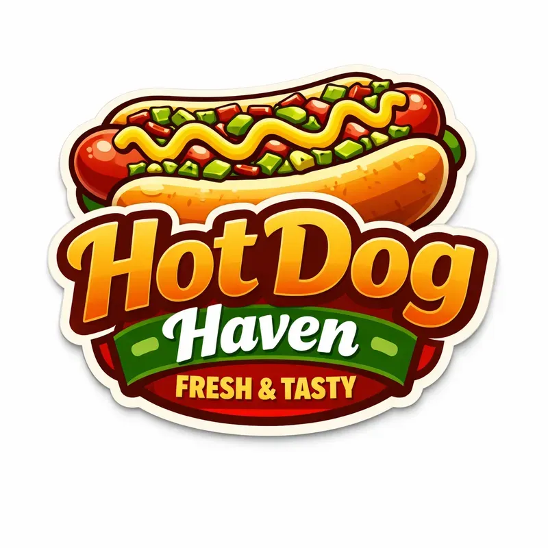 Fast Food Cartoon Logo Designs