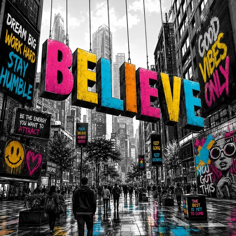 Urban Motivation Street Art