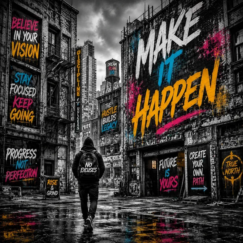 Urban Motivation Street Art