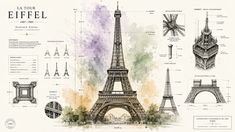 Architectural Blueprint Watercolor Posters